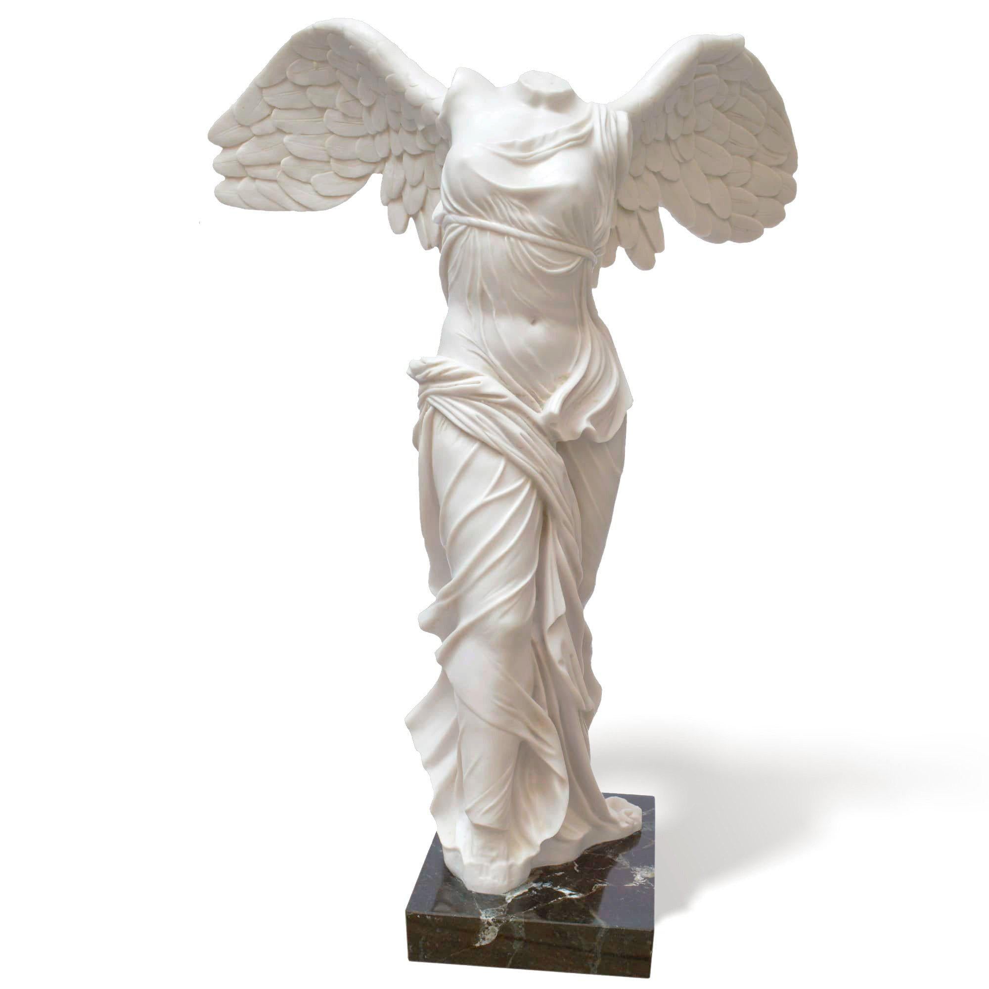vertaler spannend Eenheid Nike of Samothrace Winged Victory Marble statue 70 cm sale