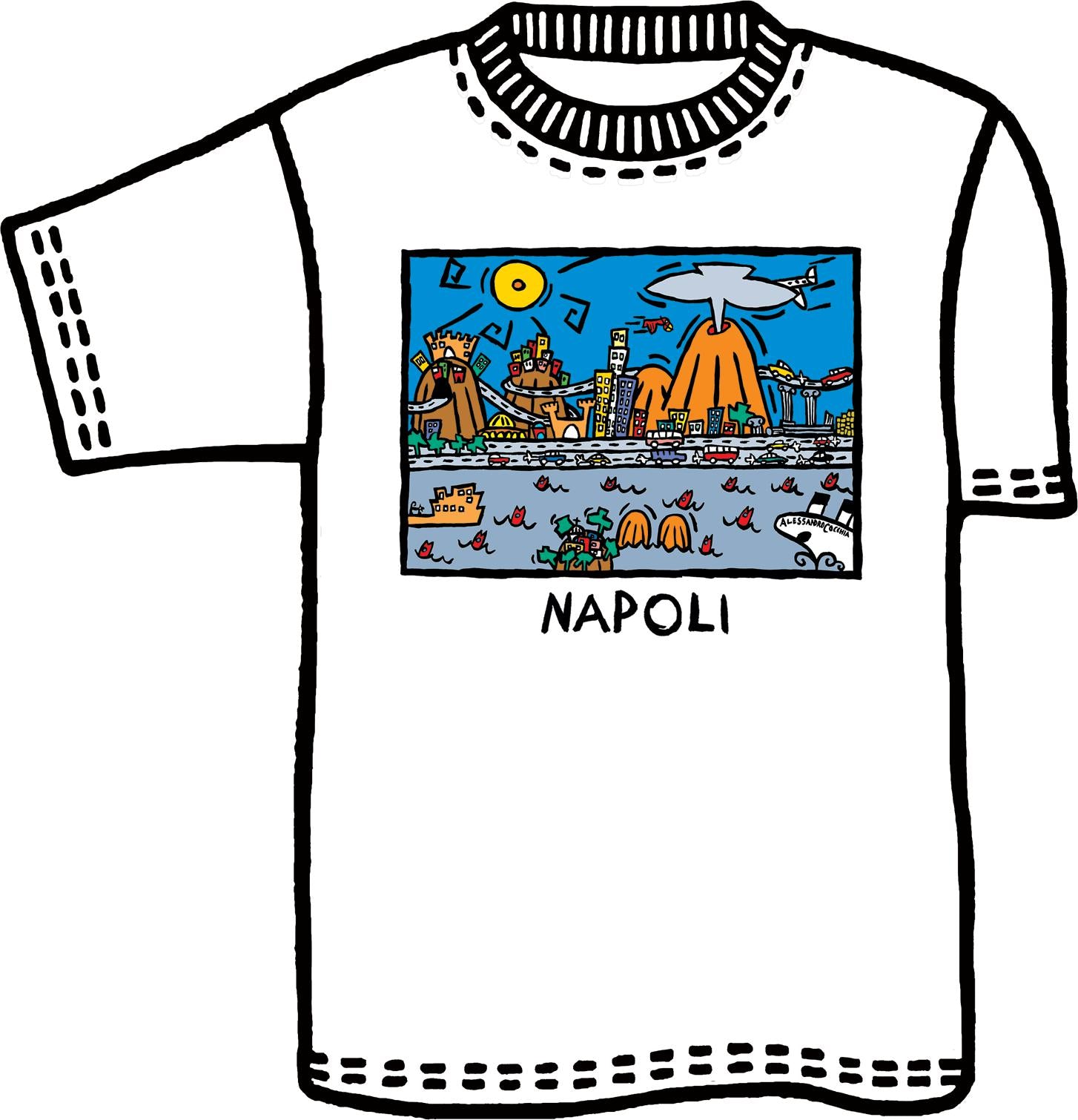 T-shirt Colore&Calore Napoli