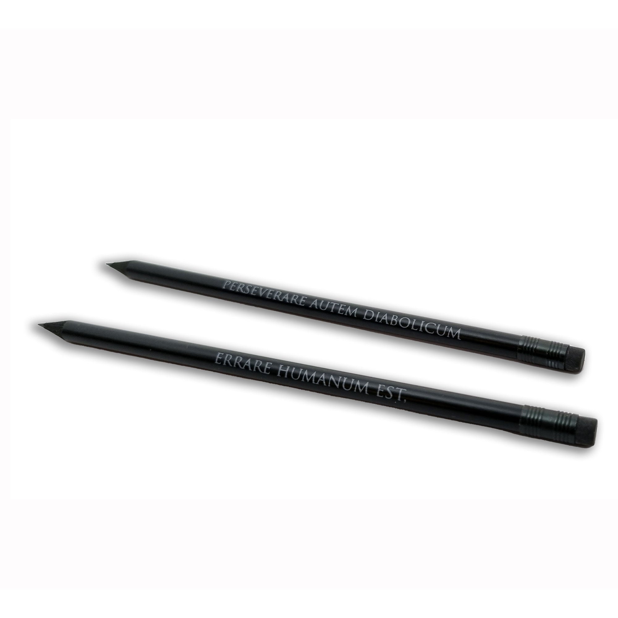 Black pencils with eraser – Museum Shop Italy