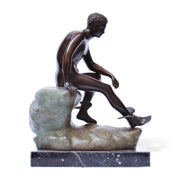 Statua di Hermes in bronzo