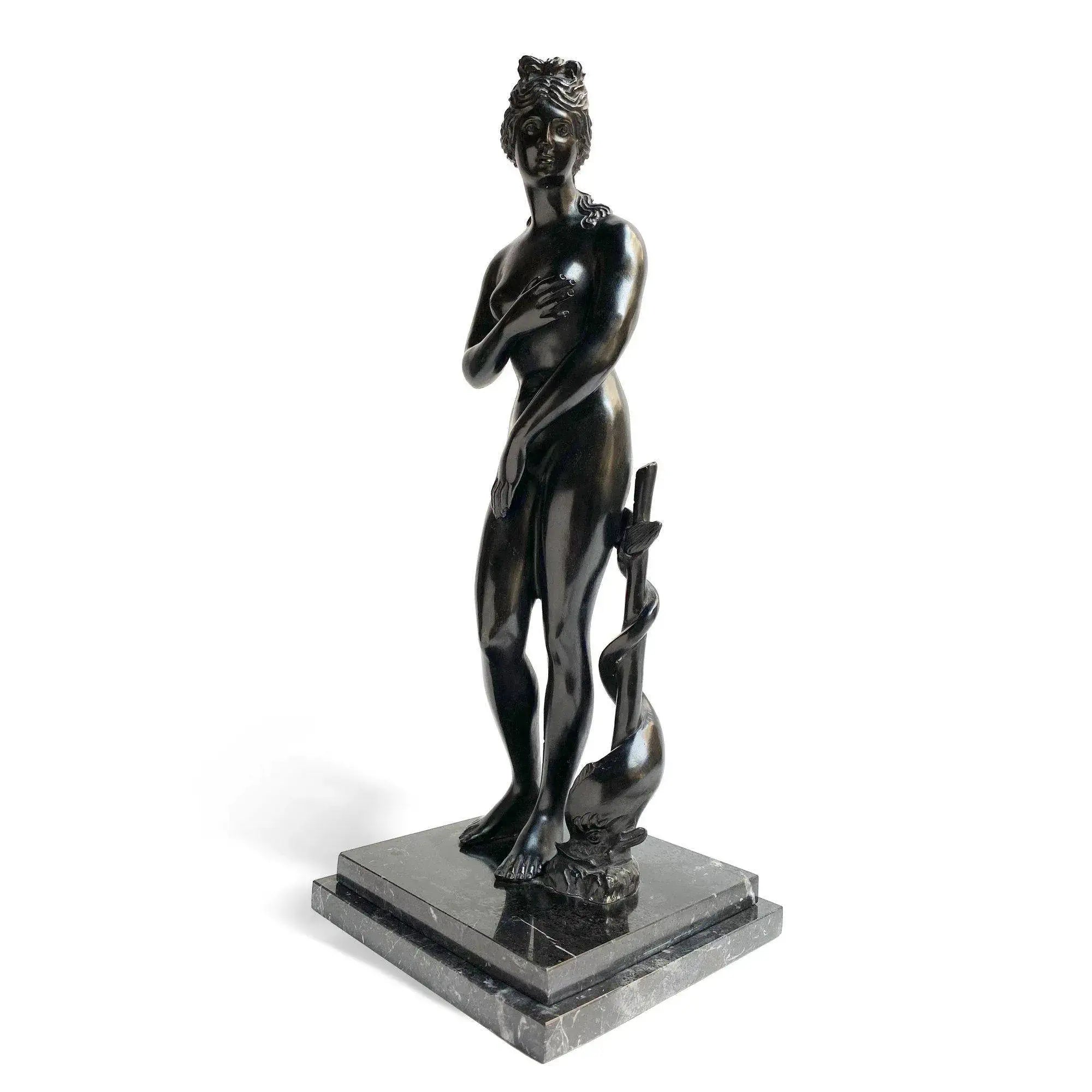 Finitura in bronzo della statua della Venere de Medici