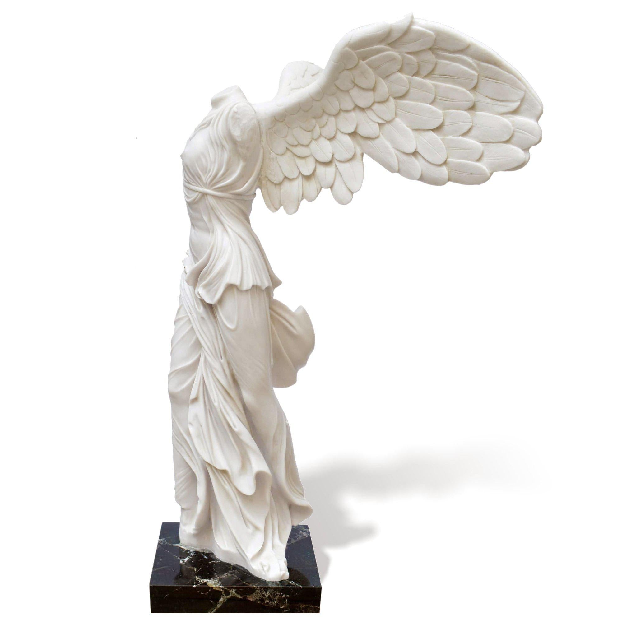 vertaler spannend Eenheid Nike of Samothrace Winged Victory Marble statue 70 cm sale