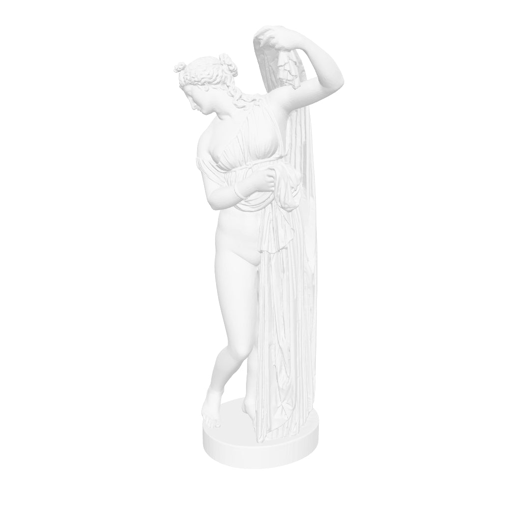 Venus Callipygia Aphrodite Capodimonte Porcelain Statue